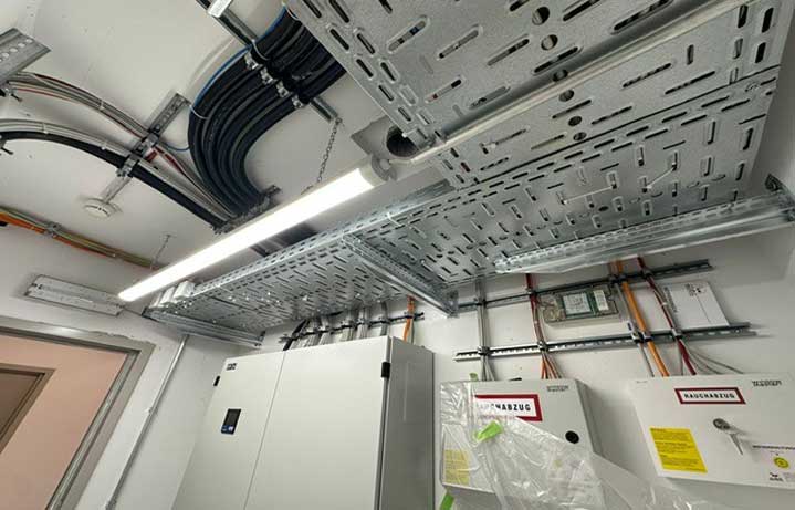 Foto Zählerschrank/Kabelpritsche